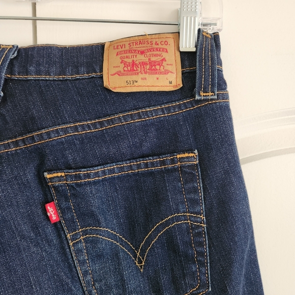 Vintage Levi Strauss & Co. 513 Low Slouch Stretch Ladies Bootcut/ Flare Jeans - Picture 6 of 9
